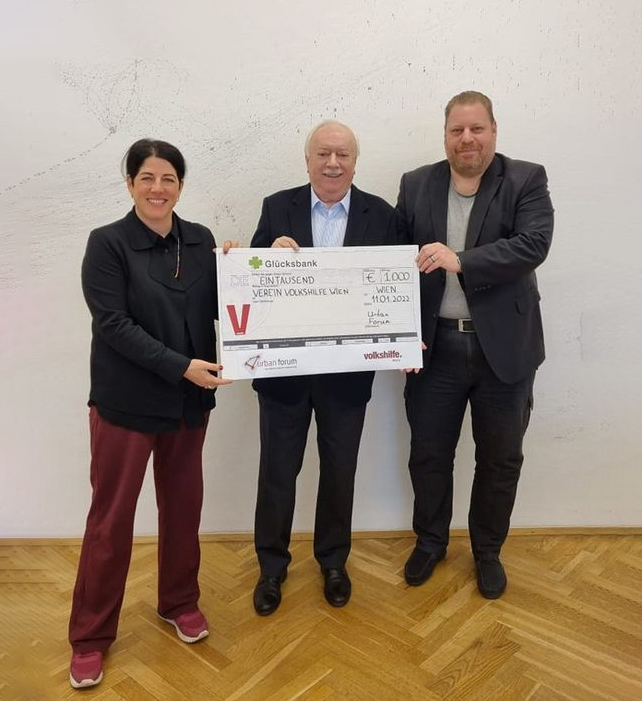 Urban Forum, Karl Flanner Gedenken Spende gegen Kinderarmut 2022