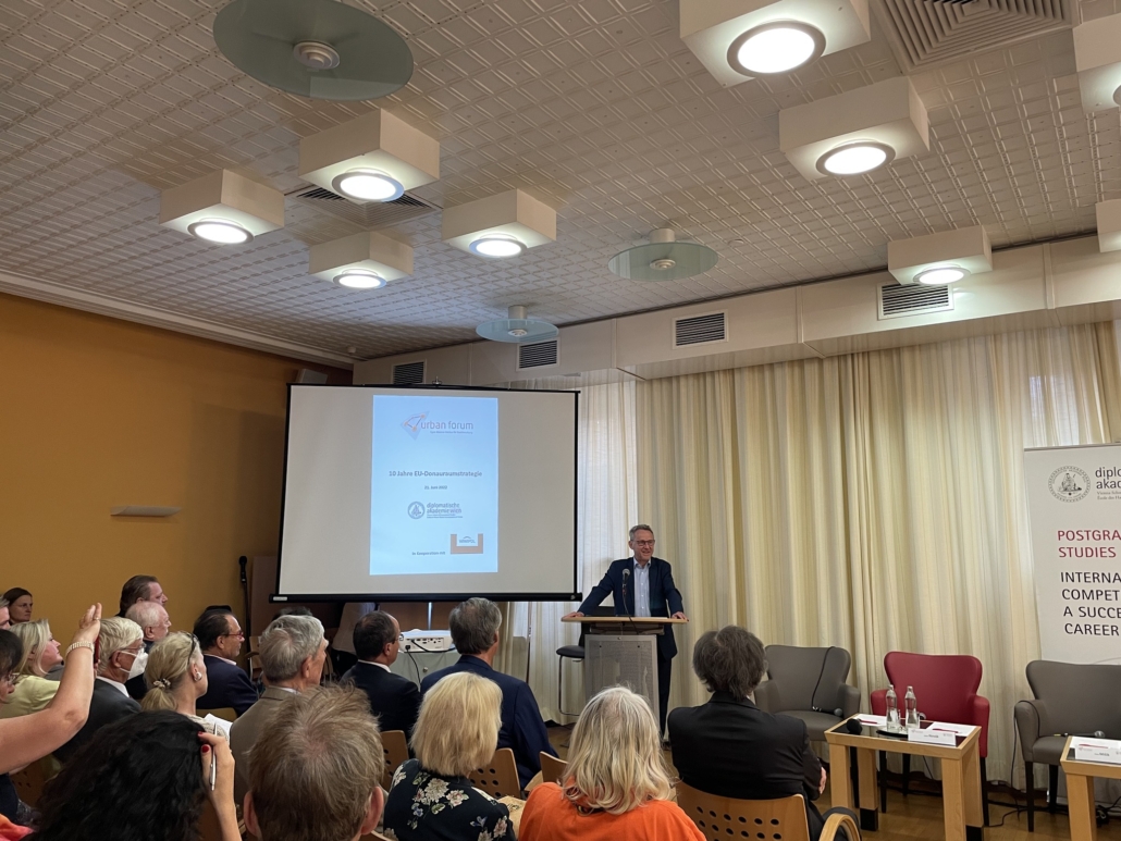 Urban Forum, Festakt "10 Jahre EU-Donauraumstrategie"